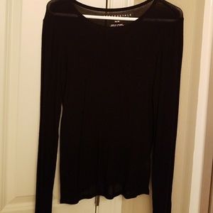 Aéropstale Thin long sleeve black shirt